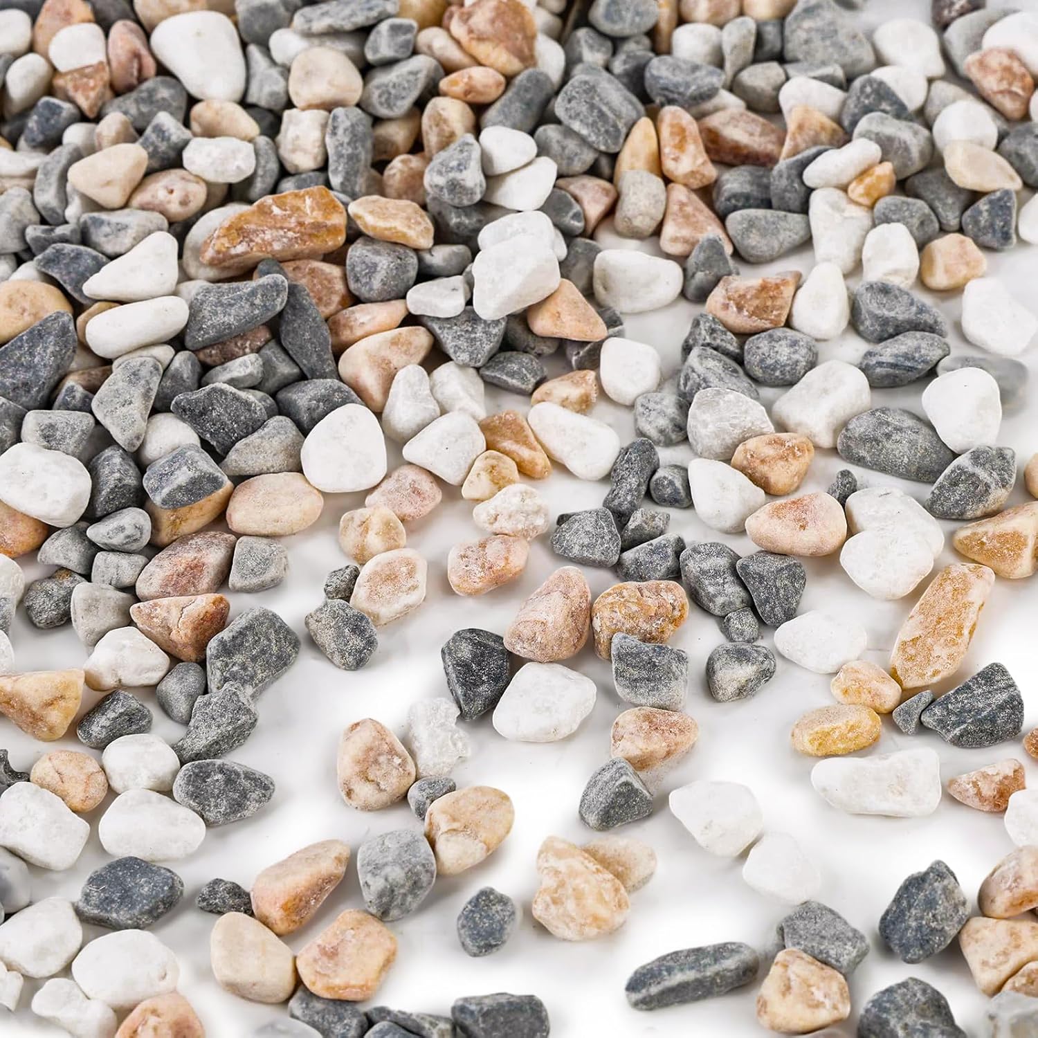 Decorative Stone Pebbles | Multi - Colour, 9–70 mm - Acacia Garden Center