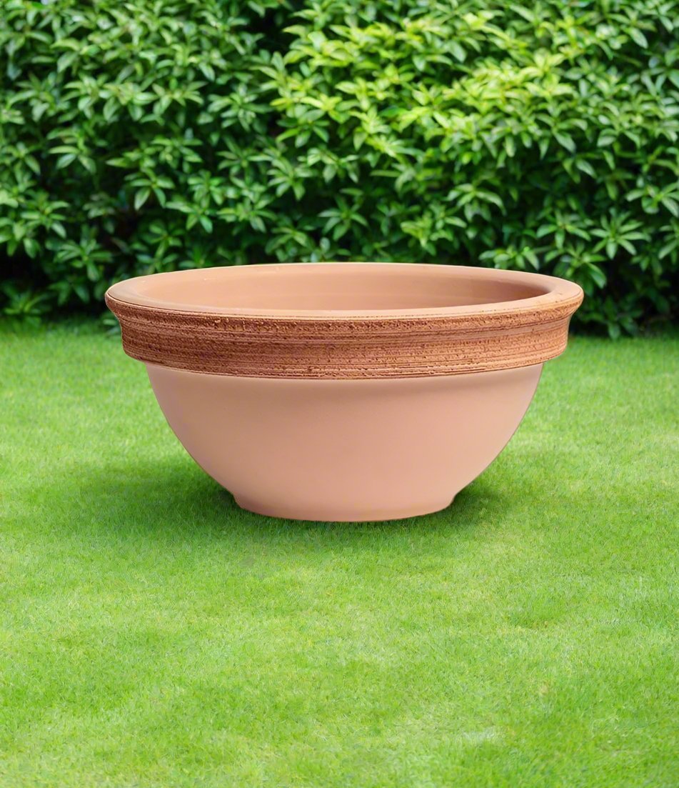 Degrea Ciotola Ciclamino Graffiata Scratched Cyclamen Bowl - Acacia Garden Center