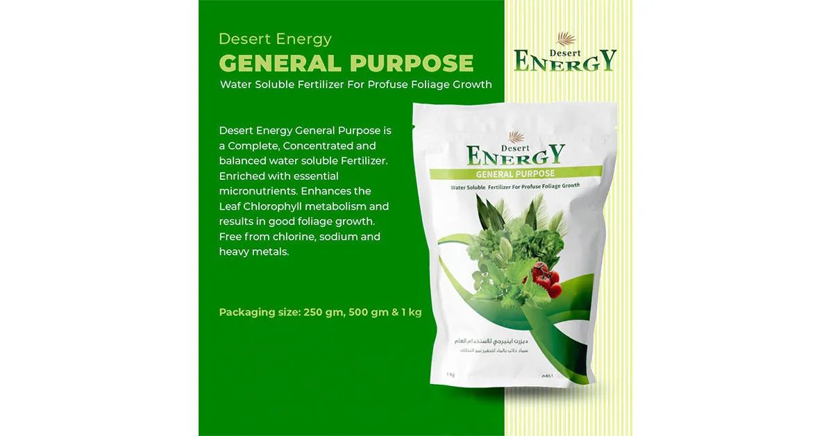 Desert Energy General Purpose Water Soluble Fertilizer - Acacia Garden Center