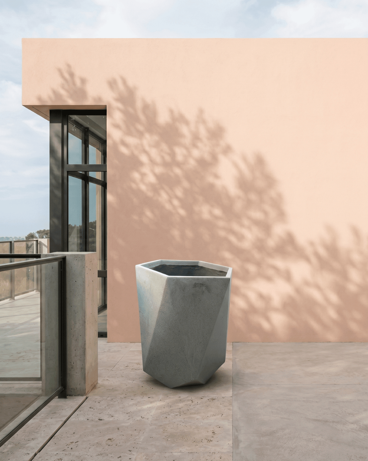 Fiber Clay Pot DW196451 - Acacia Garden Center