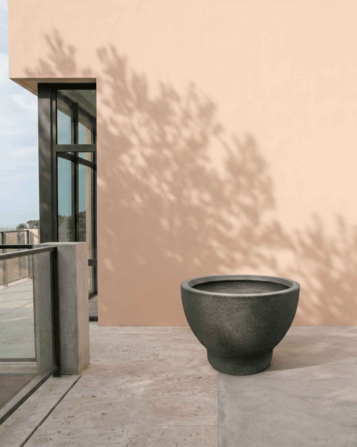 Fiber Clay Pot DW209579 - PD9 - Acacia Garden Center