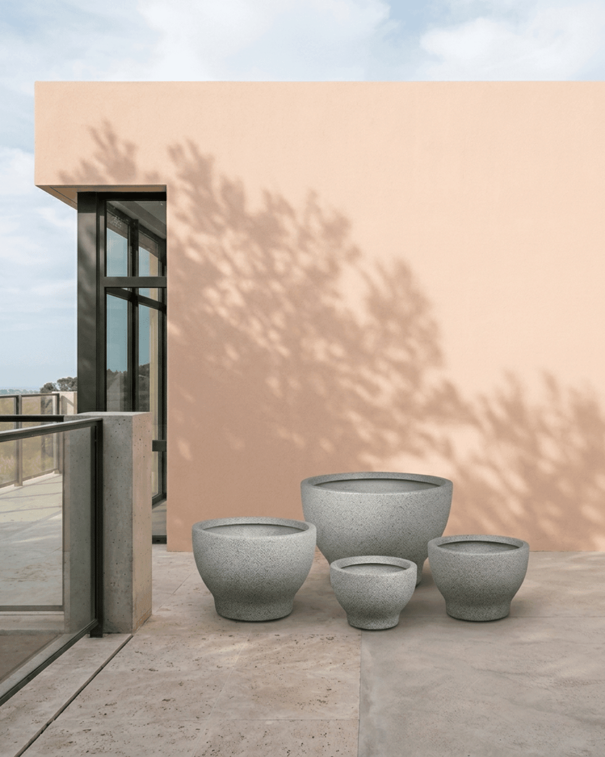 Fiber Clay Pot DW209579 - PD9 - Acacia Garden Center