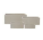 Fiber Clay Pot Rectangular - (DW158110) - Acacia Garden Center