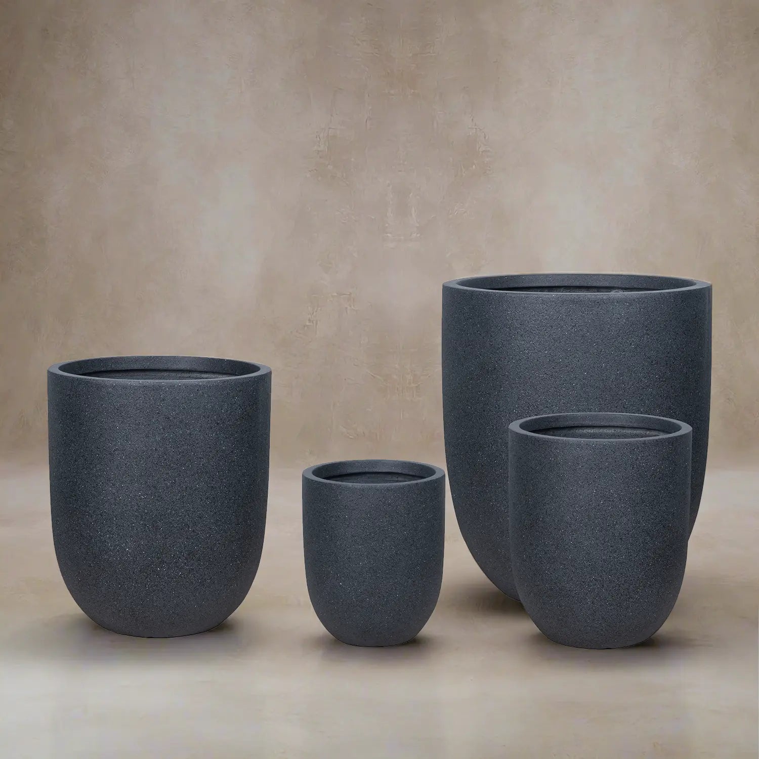 Fiber Clay Pot Rough Texture | DW161209 - Acacia Garden Center