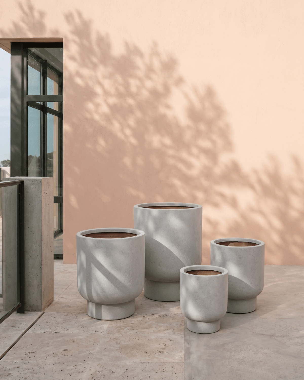 Fiberclay DW235752 | Grey Pot - Lightweight, Heat - Tolerant - Acacia Garden Center