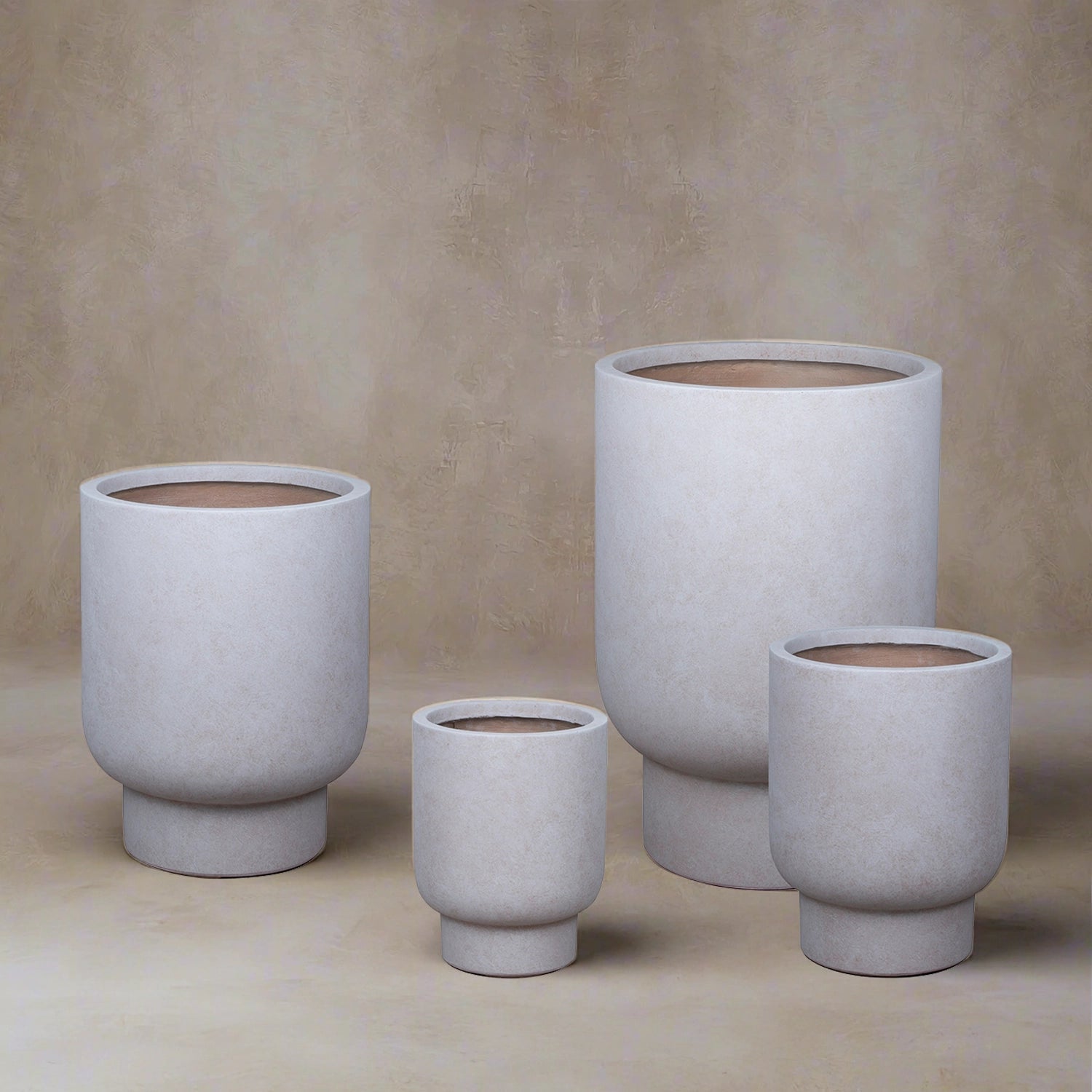 Fiberclay DW235752 | Grey Pot - Lightweight, Heat - Tolerant - Acacia Garden Center