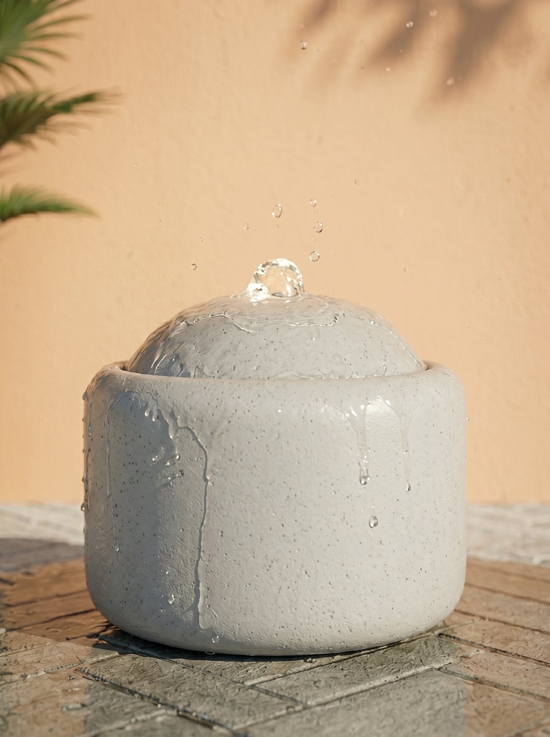 Fiberclay Polyresin Fountains DW259055 - Lightweight, Heat - Tolerant - Acacia Garden Center