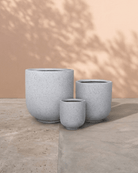 Fiberclay Pot Rough Texture | DW161208 - Acacia Garden Center