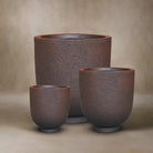 Fiberclay Pot Rough Texture | DW161208 - Acacia Garden Center