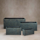 Fiberclay Rectangular DW222646 Pot - Lightweight, Heat - Tolerant - Acacia Garden Center