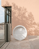 Fiberclay Round Hanging Pot - Acacia Garden Center
