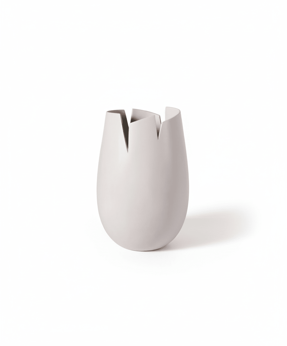 Fibreclay Tear Pot | Scratched Edge Detail, Dia. 75–100 cm - Acacia Garden Center
