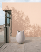 Fibreclay Tear Pot | Scratched Edge Detail, Dia. 75–100 cm - Acacia Garden Center