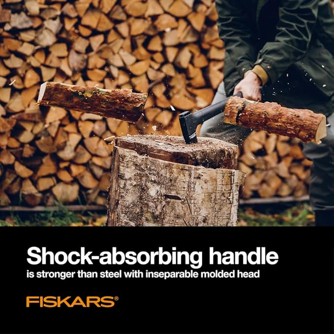 Fiskars Universal Axe, X17, L600MM - (121460) - Acacia Garden Center