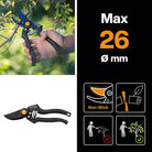 Garden Pro Pruner - (111960) - Acacia Garden Center