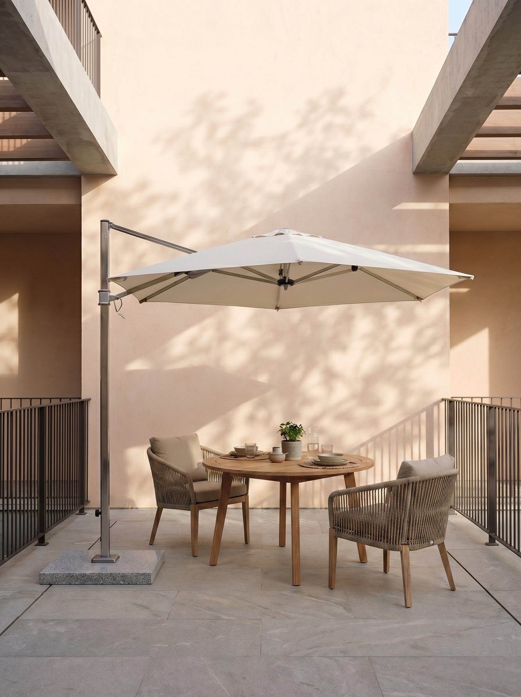 Garden Umbrellas Cantilever Parasol - Acacia Garden Center