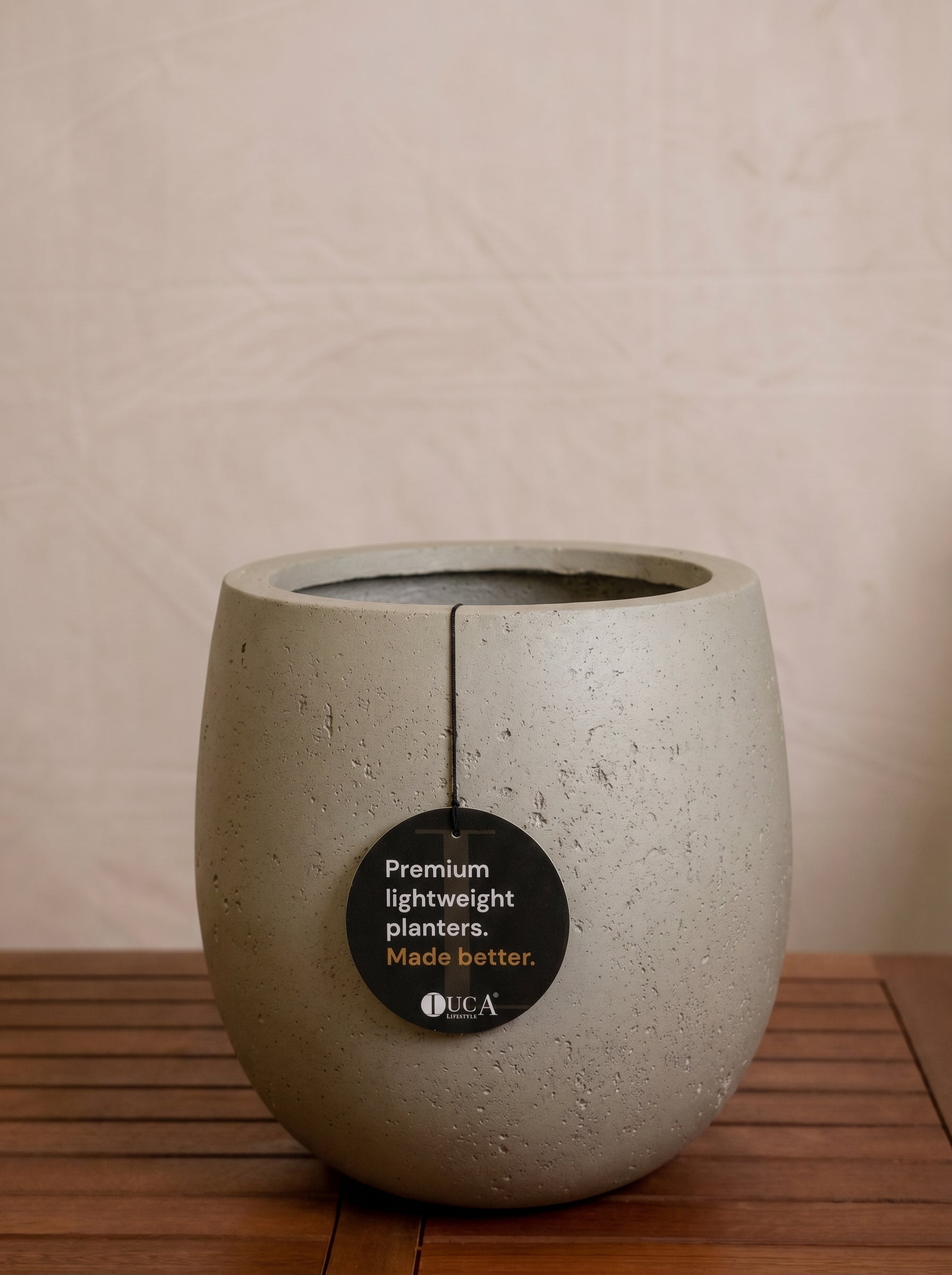 Grigio Balloon Pot | Spherical Planter - Acacia Garden Center