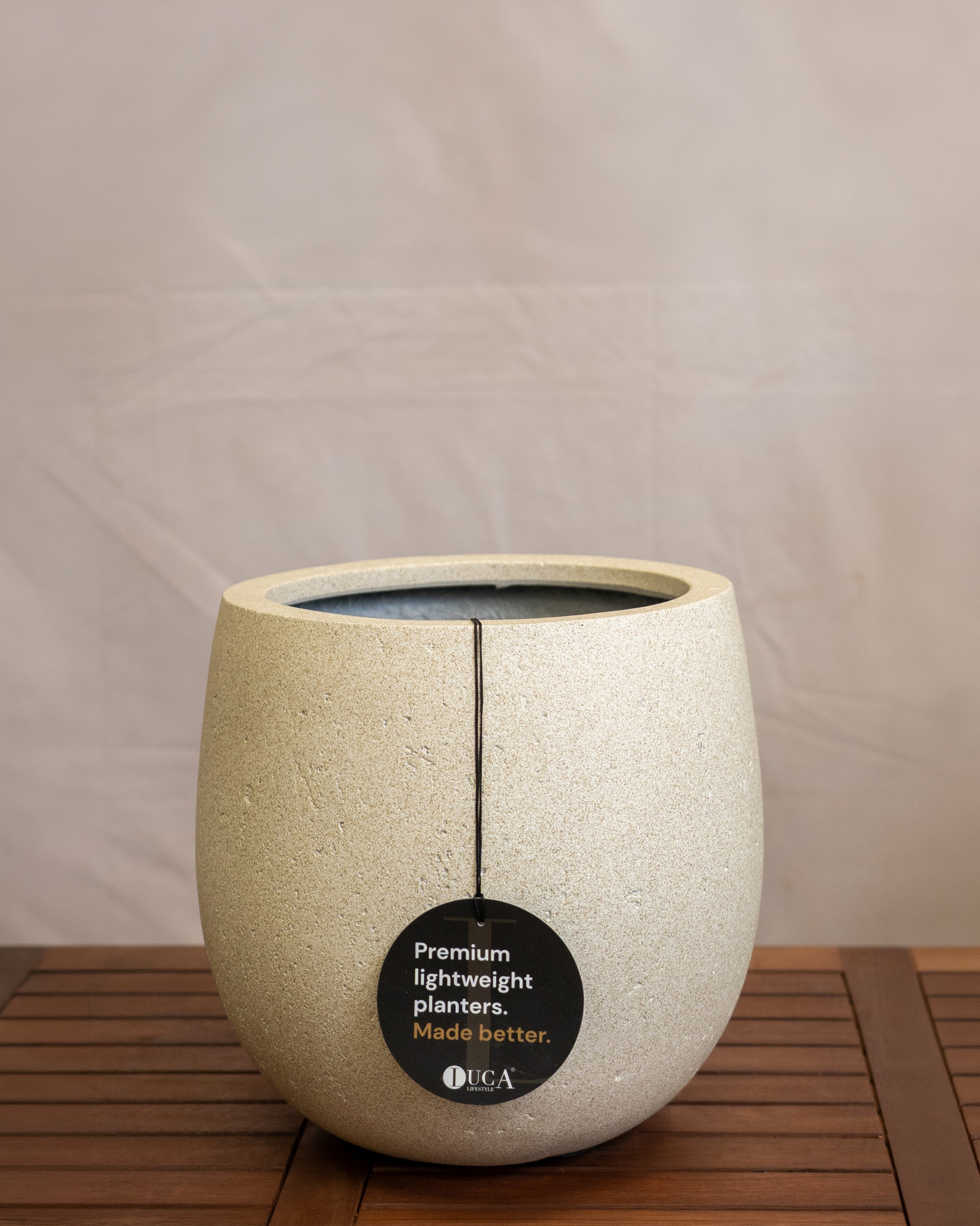 Grigio Balloon Pot | Spherical Planter - Acacia Garden Center