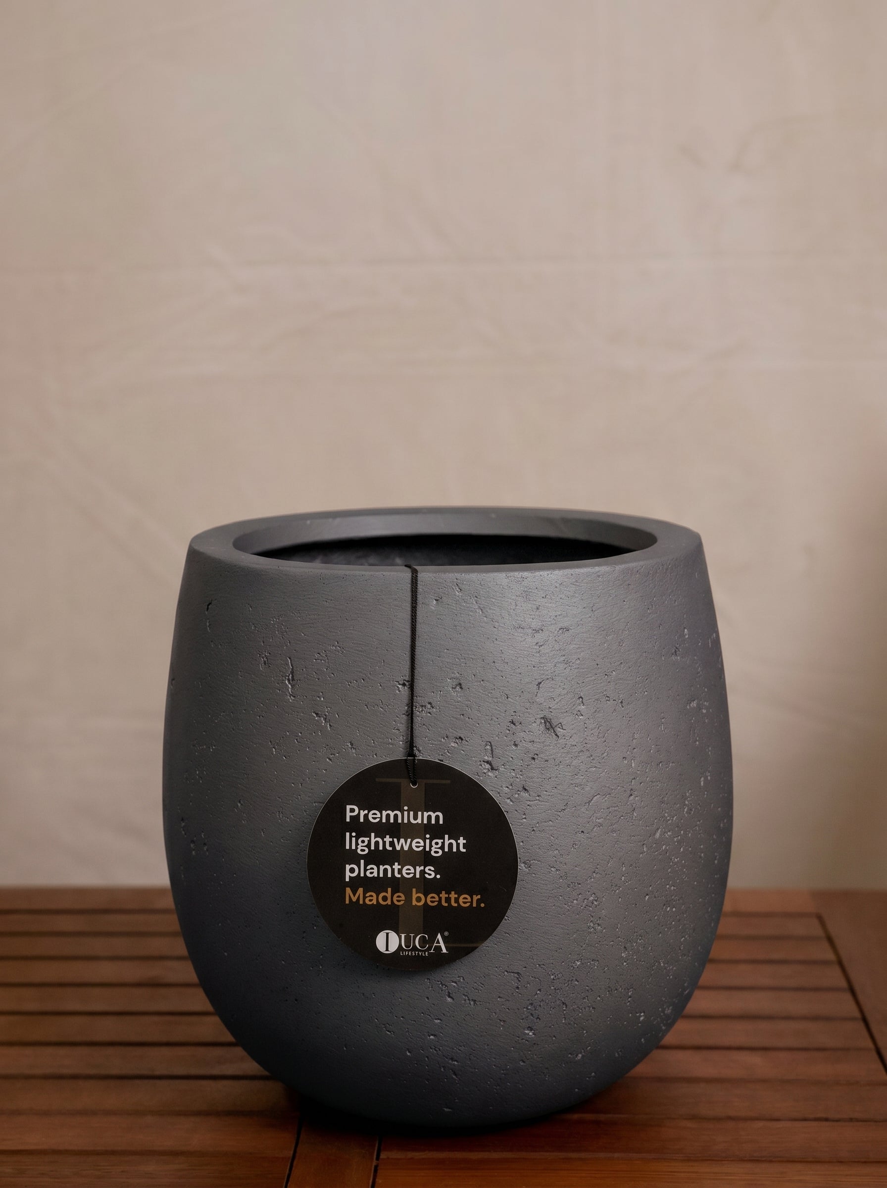 Grigio Balloon Pot | Spherical Planter - Acacia Garden Center