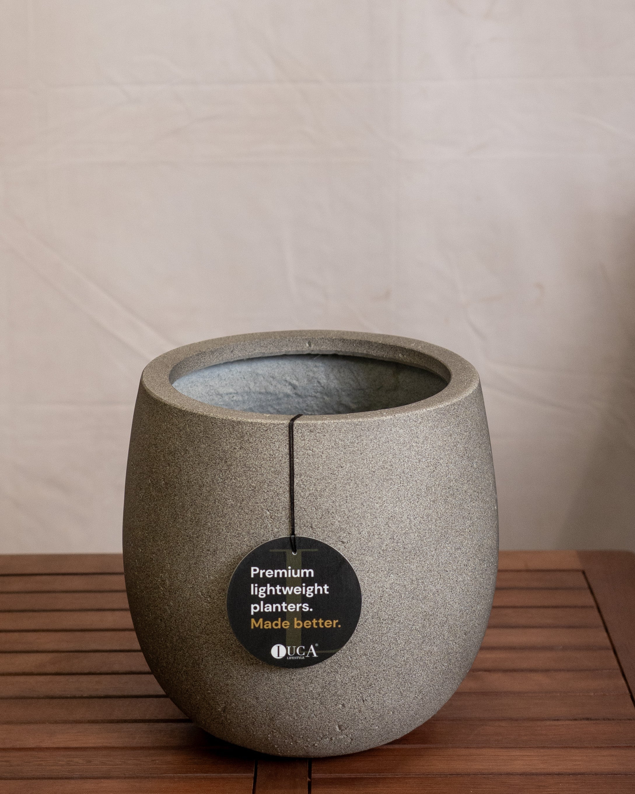 Grigio Balloon Pot | Spherical Planter - Acacia Garden Center