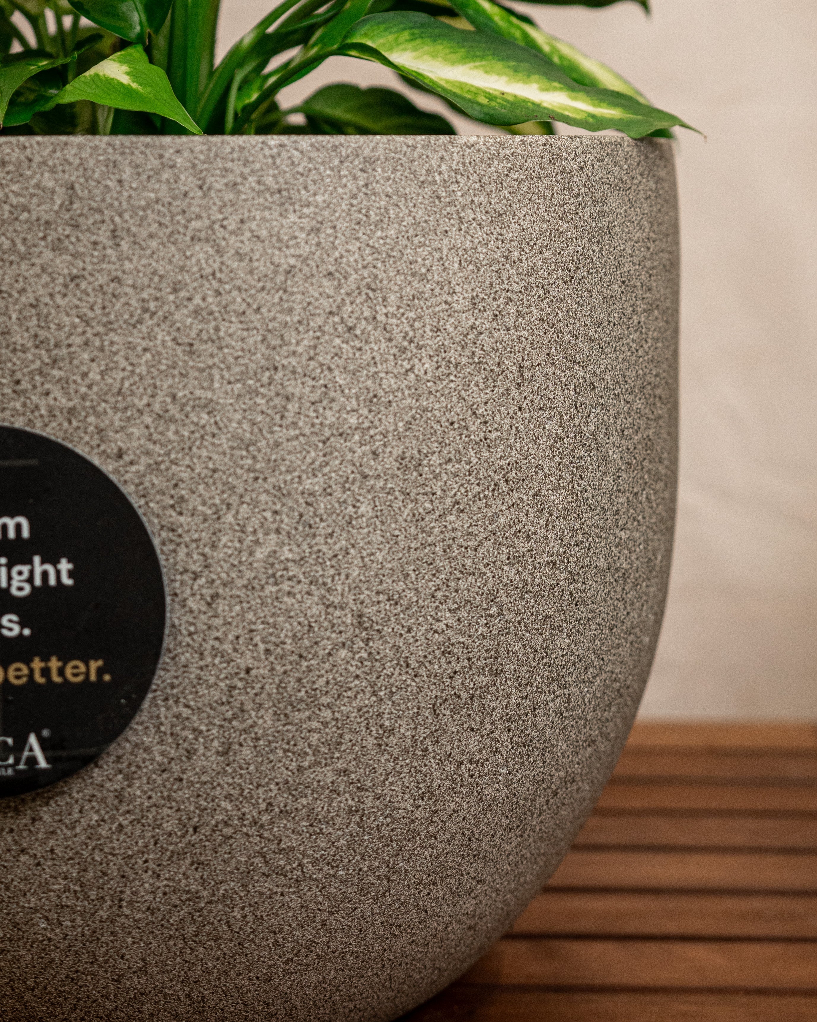 Grigio New Egg Pot | Classic Egg Planter - Acacia Garden Center