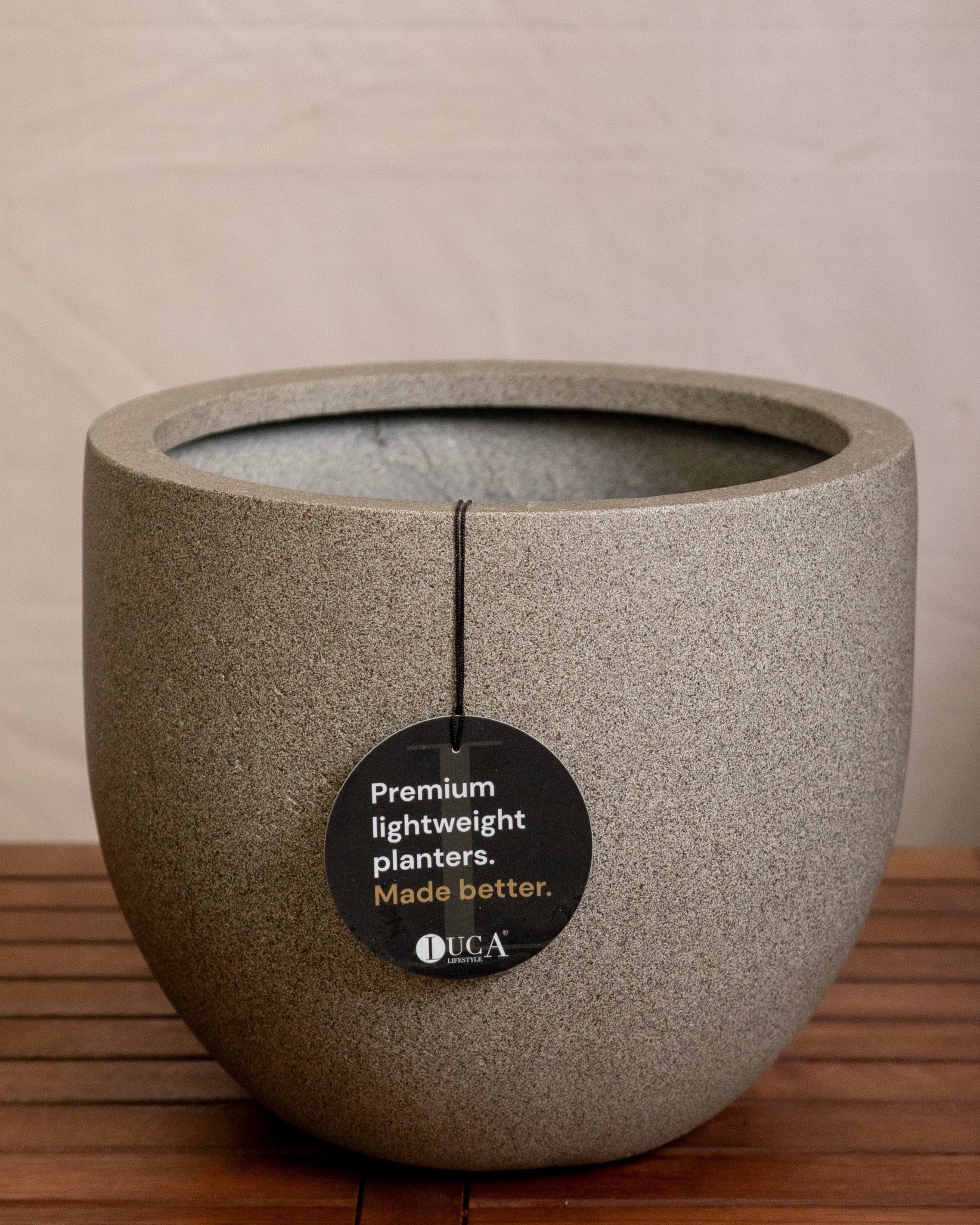 Grigio New Egg Pot | Classic Egg Planter - Acacia Garden Center