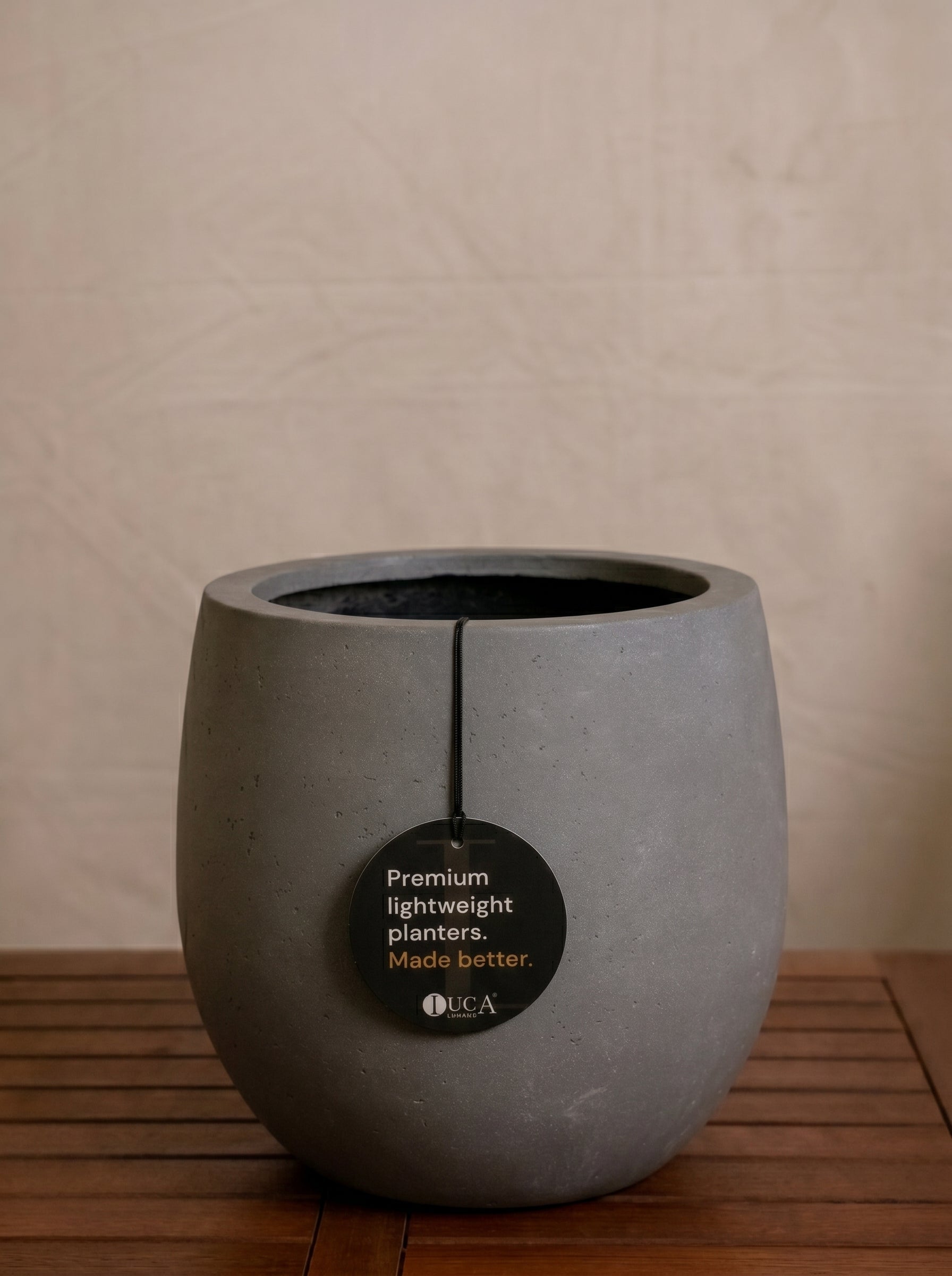 Grigio New Egg Pot | Classic Egg Planter - Acacia Garden Center