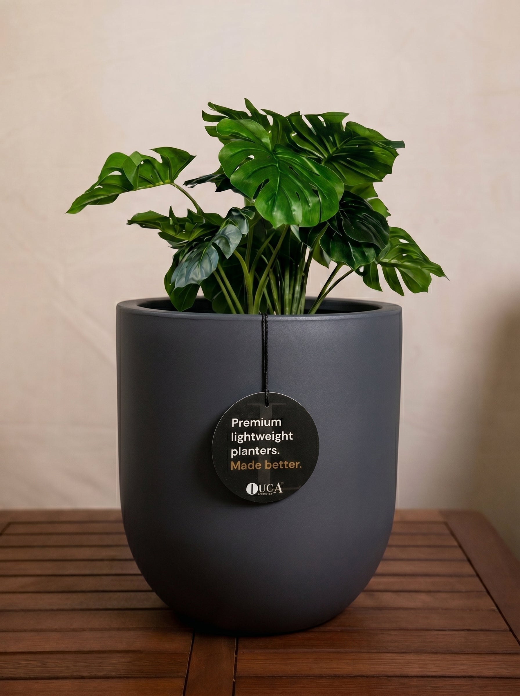 Grigio Tall Egg Pot | Premium Planter, Dia. 30–88 cm - Acacia Garden Center