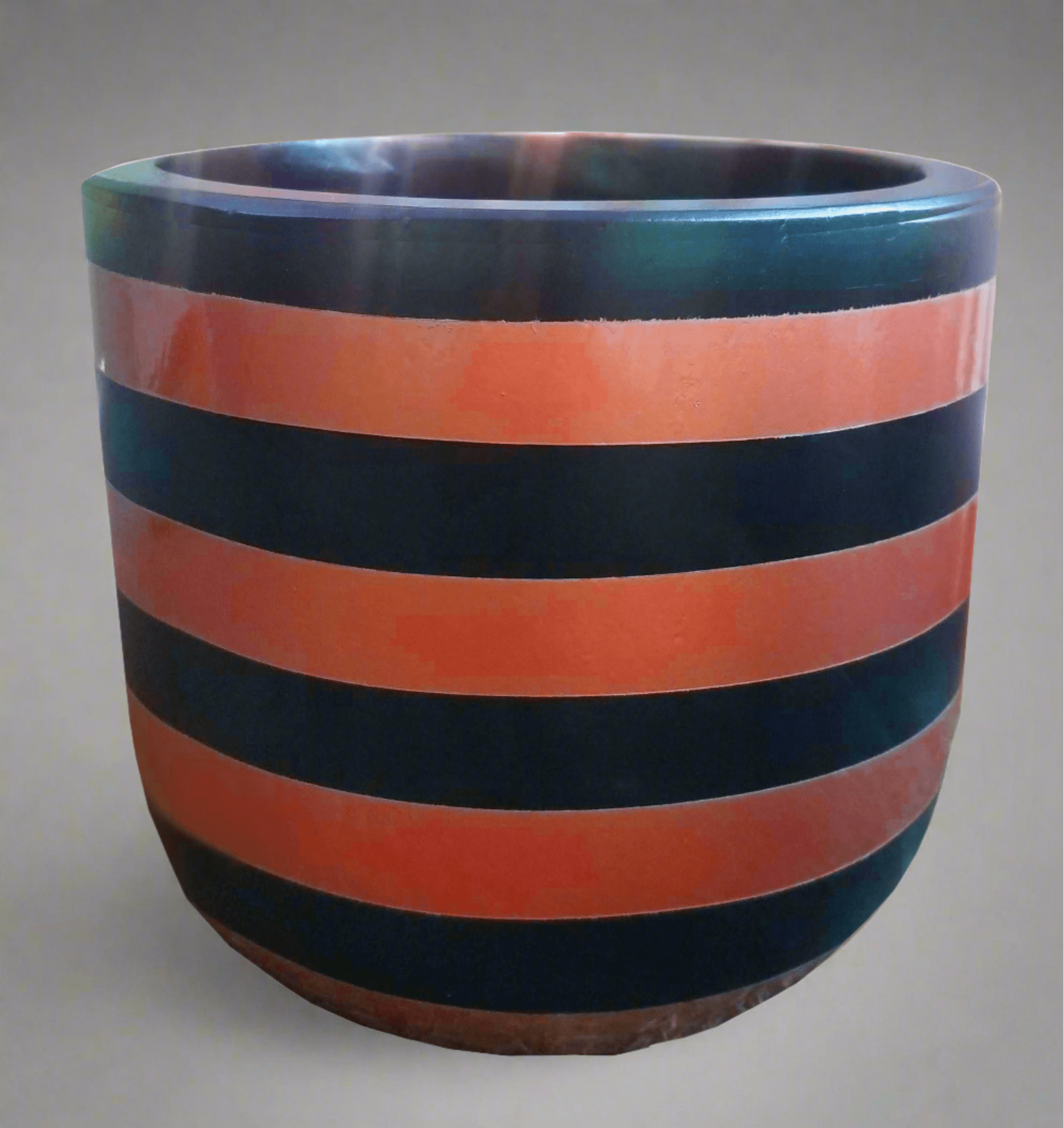 Hand Painted Pot - Ht006 - Acacia Garden Center