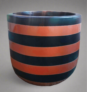 Hand Painted Pot - Ht006 - Acacia Garden Center