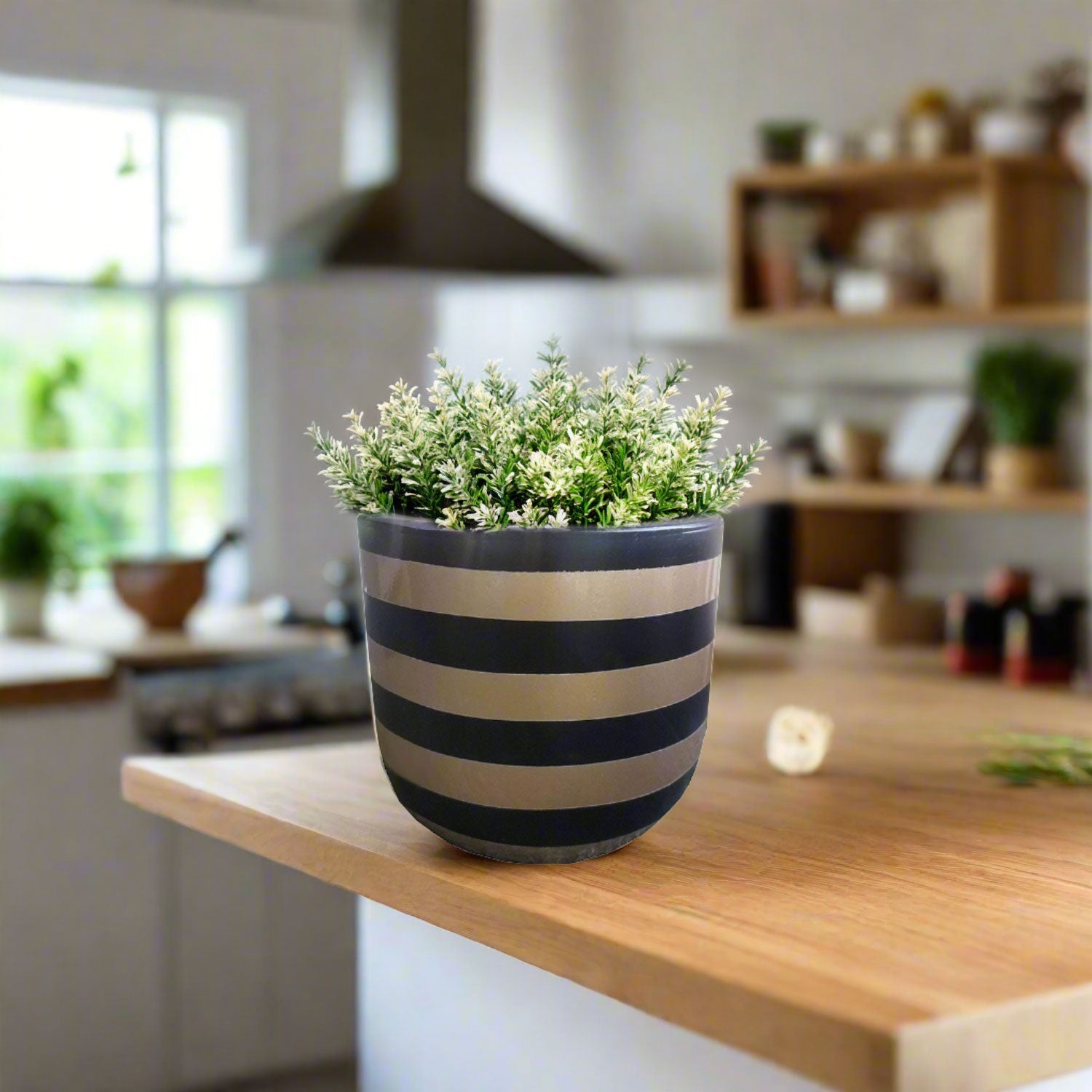 Hand Painted Pot - Ht006 - Acacia Garden Center