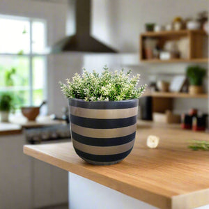 Hand Painted Pot - Ht006 - Acacia Garden Center