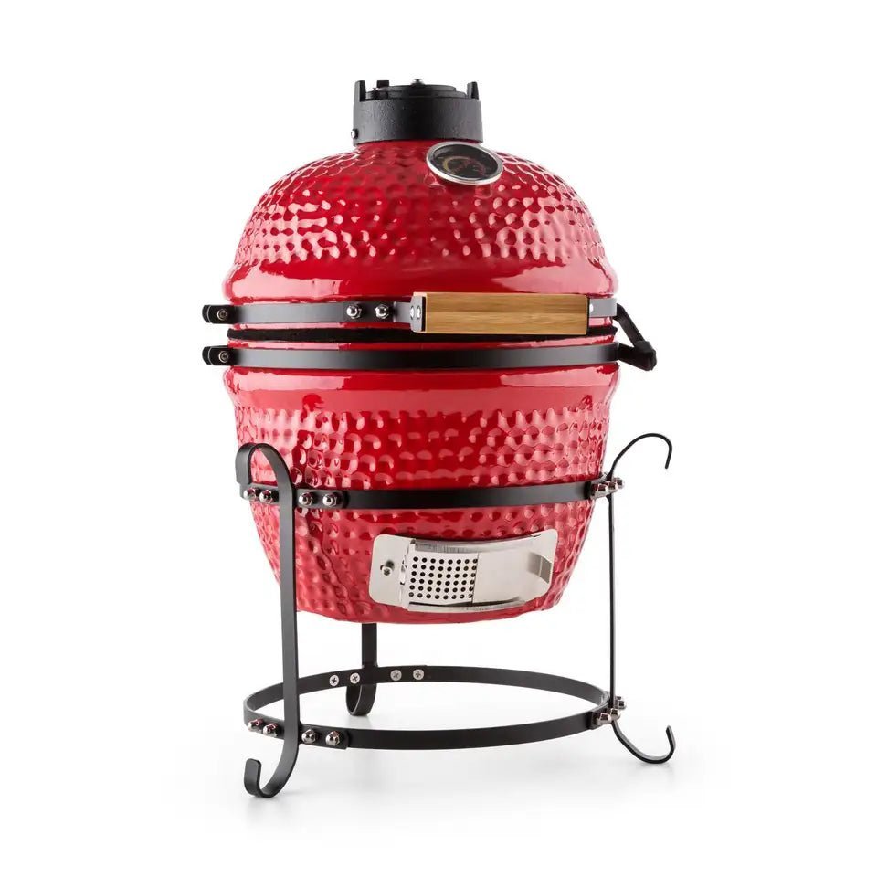 Kimpu Kamado Grill 13″ Classic (KS - KP13R) | Compact Ceramic - Acacia Garden Center