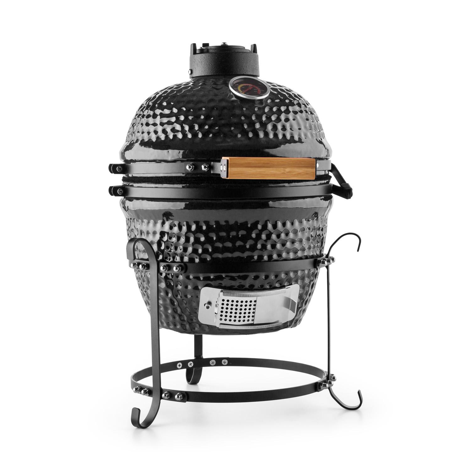 Kimpu Kamado Grill 13″ Classic (KS - KP13R) | Compact Ceramic - Acacia Garden Center