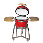 Kimpu Kamado Grill 21″ Deluxe (KS - KP21R) | Ceramic, 3 Colours - Acacia Garden Center