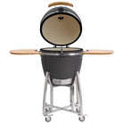 Kimpu Kamado Grill 21″ Deluxe (KS - KP21R) | Ceramic, 3 Colours - Acacia Garden Center