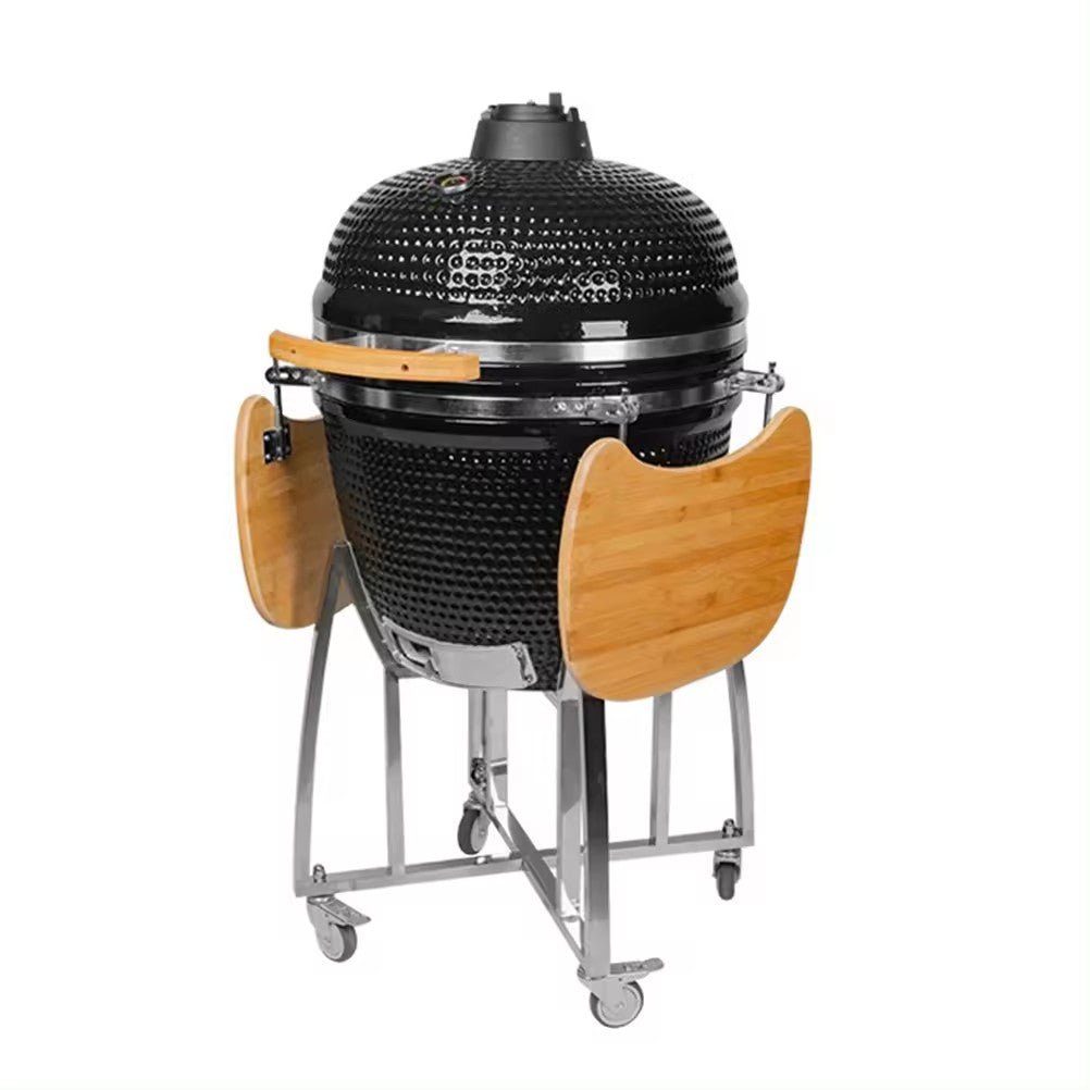 Kimpu Kamado Grill 23'' Deluxe KS - KP23R - 04 - 03 - Acacia Garden Center