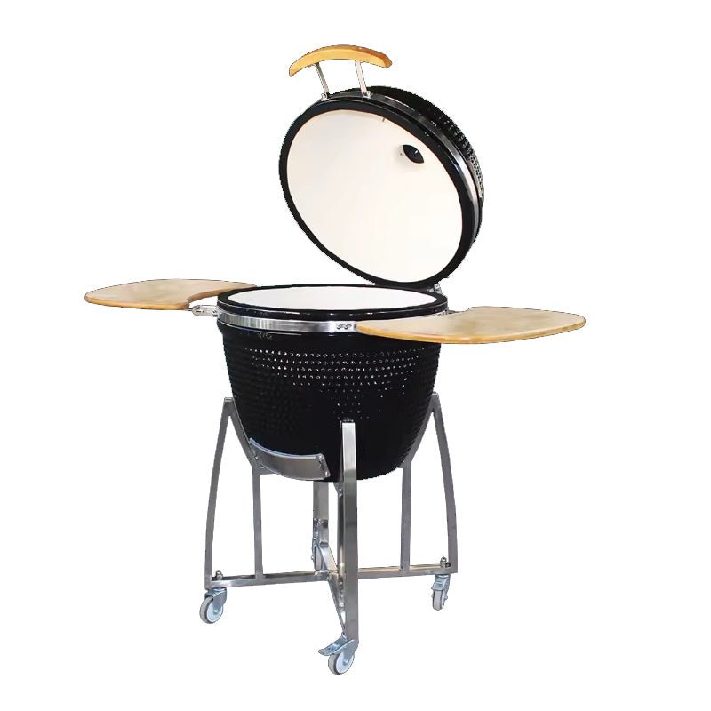 Kimpu Kamado Grill 23″ Deluxe (KS - KP23R) | Ceramic, 3 Colours - Acacia Garden Center