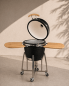 Kimpu Kamado Grill 23″ Deluxe (KS - KP23R) | Ceramic, 3 Colours - Acacia Garden Center