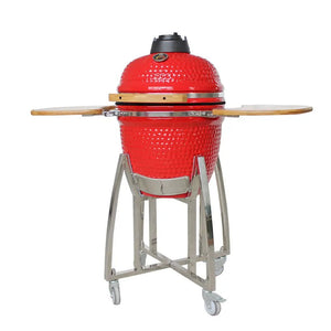 Kimpu Series / Kamado Grill 18" Deluxe / Ks - Kp18R - 04 - 03 - Acacia Garden Center