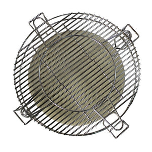 Kimstone Cooking Grid Expander Outdoor Grilling Dividable - Acacia Garden Center