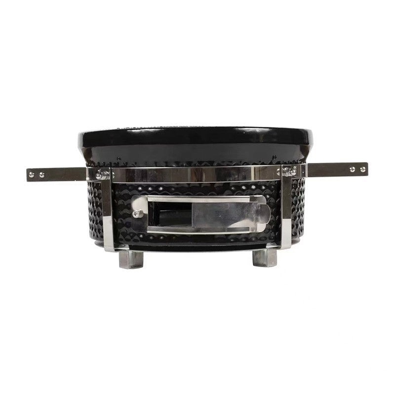 Kimstone Tabletop BBQ Grill 14″ | Portable, Black - Acacia Garden Center