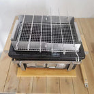 Kimstone Tabletop BBQ Grill 17.5″ (KS - T17S) | Portable, Black - Acacia Garden Center