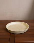 Low Balloon Saucer | Antique White, Round, Dia. 25–98 cm - Acacia Garden Center