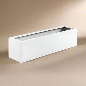 Luca Lifestyle Argento Balcony Box - Acacia Garden Center