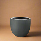 Anthracite Luca Lifestyle Argento Egg Pot Anthracite - Acacia Garden Center