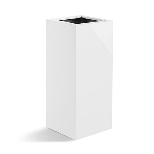 Luca Lifestyle Argento High Cube Shiny White - Acacia Garden Center
