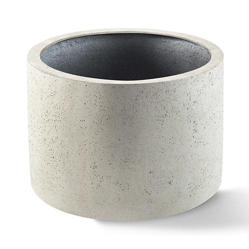 Luca Lifestyle Grigio Cylinder Antique White - Concrete - Acacia Garden Center