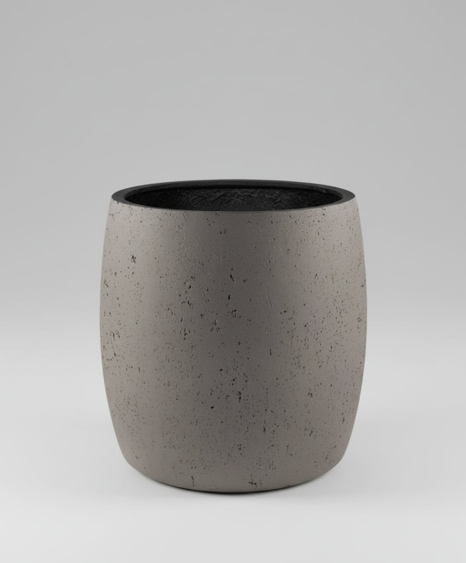 Luca Lifestyle Grigio Modern Pot - Taupe - Acacia Garden Center