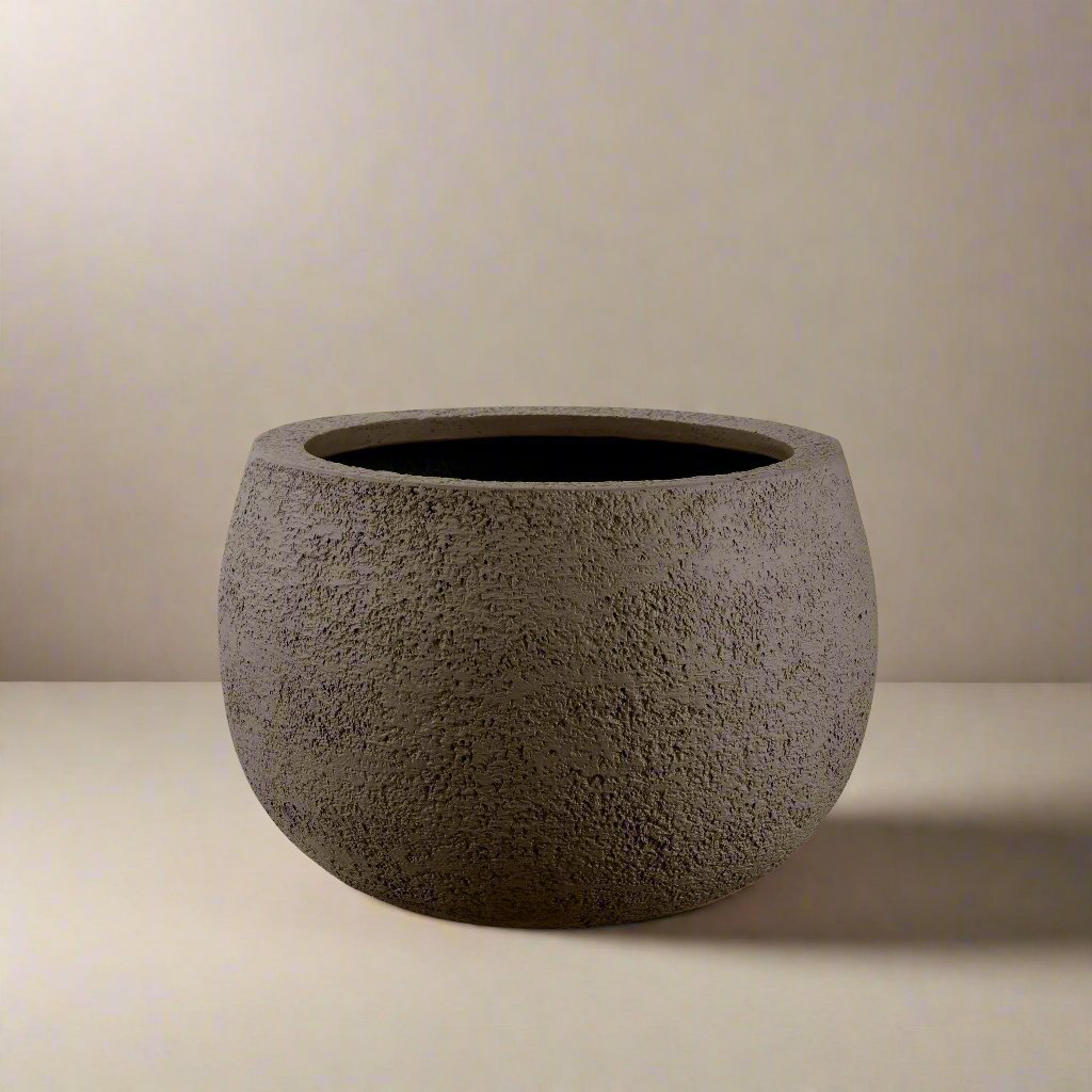 Luca Lifestyle Struttura Balloon Bowl Low - Acacia Garden Center